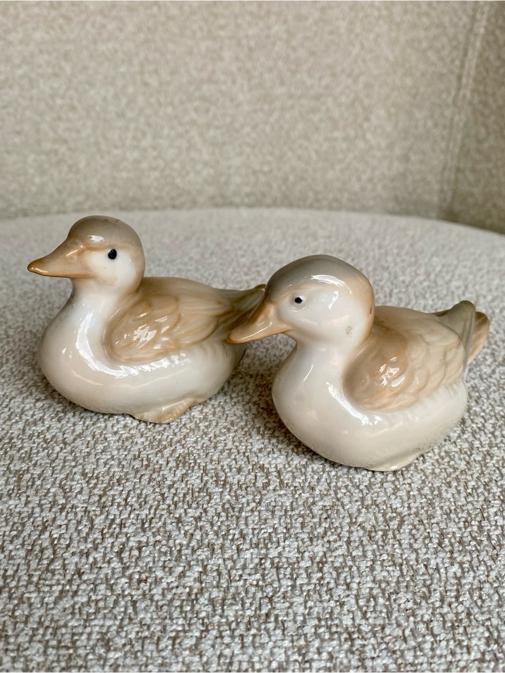 Vintage Homco Porcelain Duck Figures
